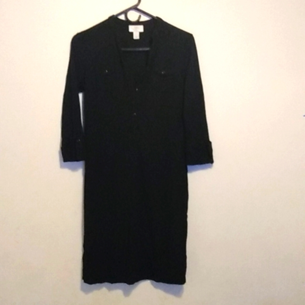 Ann Taylor Loft little black dress